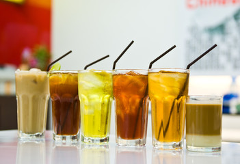 drink in a glass