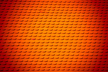 orange clay roof tile background