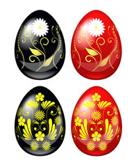 Decorative Easter eggs.
