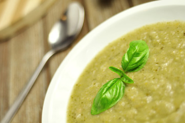 Rustic vegetable soup