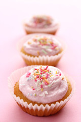 pink cupcakes