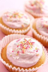 pink cupcakes
