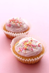 pink cupcakes