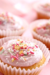 pink cupcakes