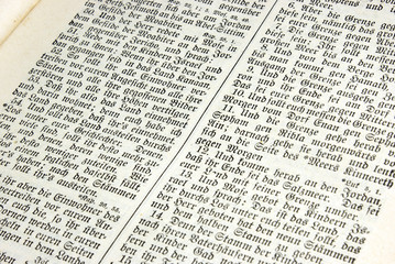 Obraz premium Alte Bibel