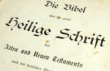 Alte Bibel