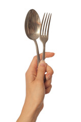 spoon and fork