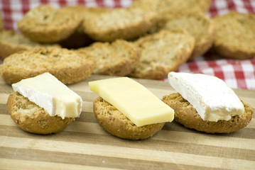 fresh crisp bread rolls