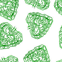 Seamless wallpaper  heart