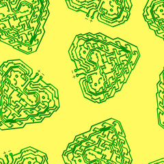 Seamless wallpaper  heart