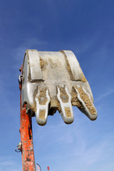 pelle de chantier