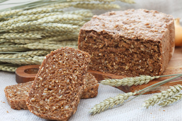homemade traditional bread