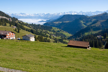 Typical alpine landscape