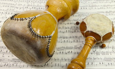 Afrikanische Instrumente