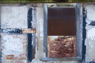 ancient half timbering fassade