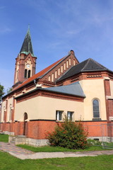 Fototapeta na wymiar Werder/Havel Stadtkirche
