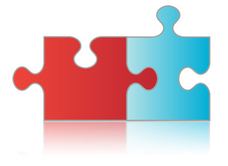 Two Piece Puzzle Chain