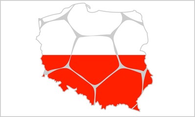 Polska Football - obrazy, fototapety, plakaty