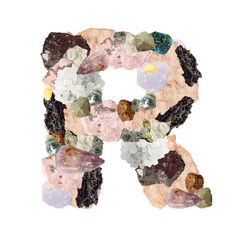 Minerals alphabet