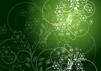 floral background abstract design