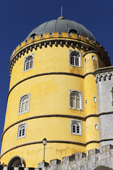 Fototapeta na wymiar yellow tower