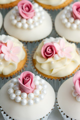 Wedding cupcakes