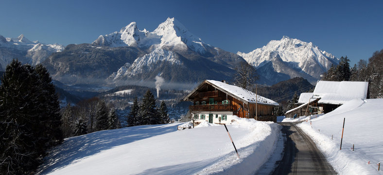 Winter im Berchtesgadener Land