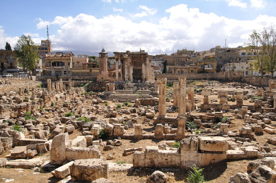 Ruins at Baalbek, Bekaa Valley, Lebanon