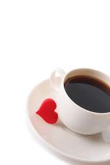 coffee and heart