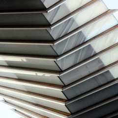 Metal abstract construction