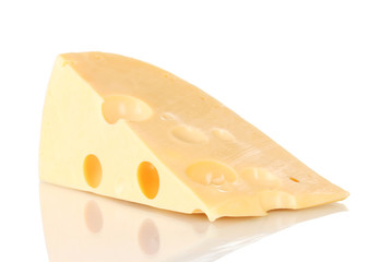 Сheese isolated on white