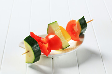 Vegetable skewer