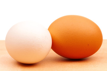 Chicken eggs