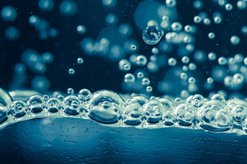 water with bubbles