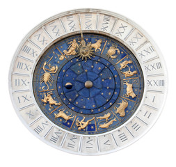 St Marks Astronomical Clock Isolated