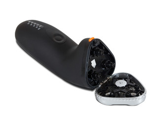 Electric shaver. Isolated  over white