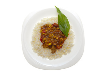 Chicken with rice