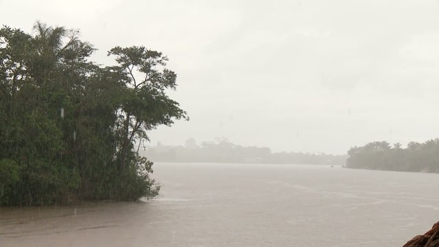 Starker Regen, Amazonasgebiet