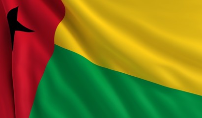 Flag of Guinea Bissau