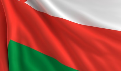 Fototapeta premium Flag of Oman