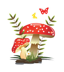 red mushroom