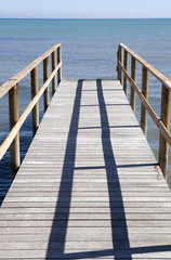 Fototapeta premium Pontile sul mare