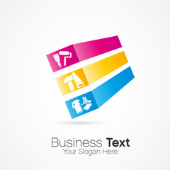 logo travaux/peinture/bricolage