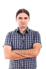 Fototapeta premium Unhappy sad man