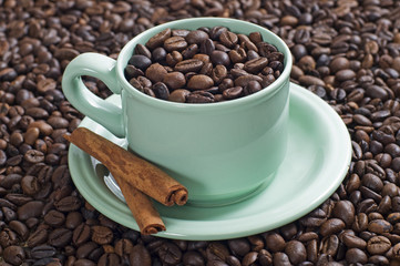 A Cup Of Coffee Bean