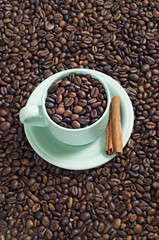 A Cup Of Coffee Bean