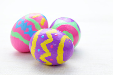 hand painted easter eggs