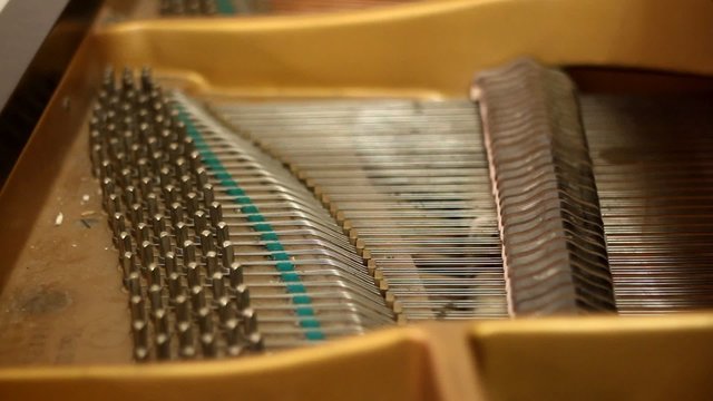 Mechanism inwardly piano