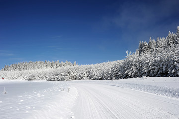 winter road