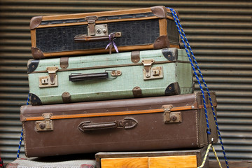 old suitcases